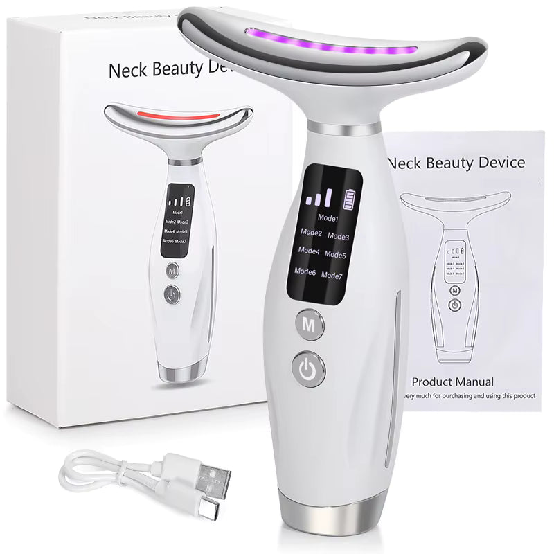 LiftGlow Pro™ – 3-in-1 EMS Facial Lifting & Skin Tightening Device