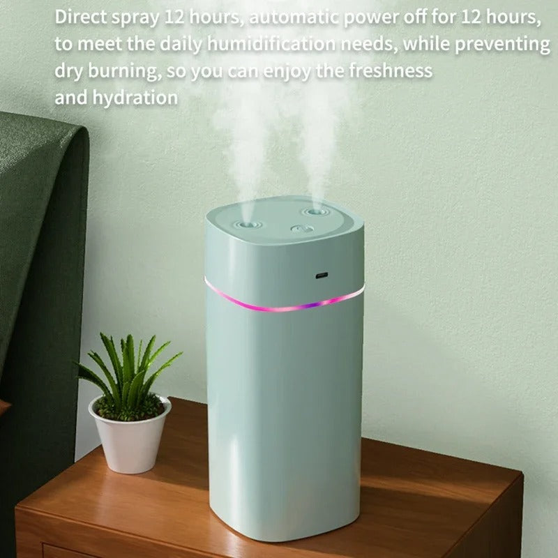 Xiaomi Youpin™ Dual Nozzle Ultrasonic Humidifier – Cool Mist Air Purifier & Essential Oil Diffuser