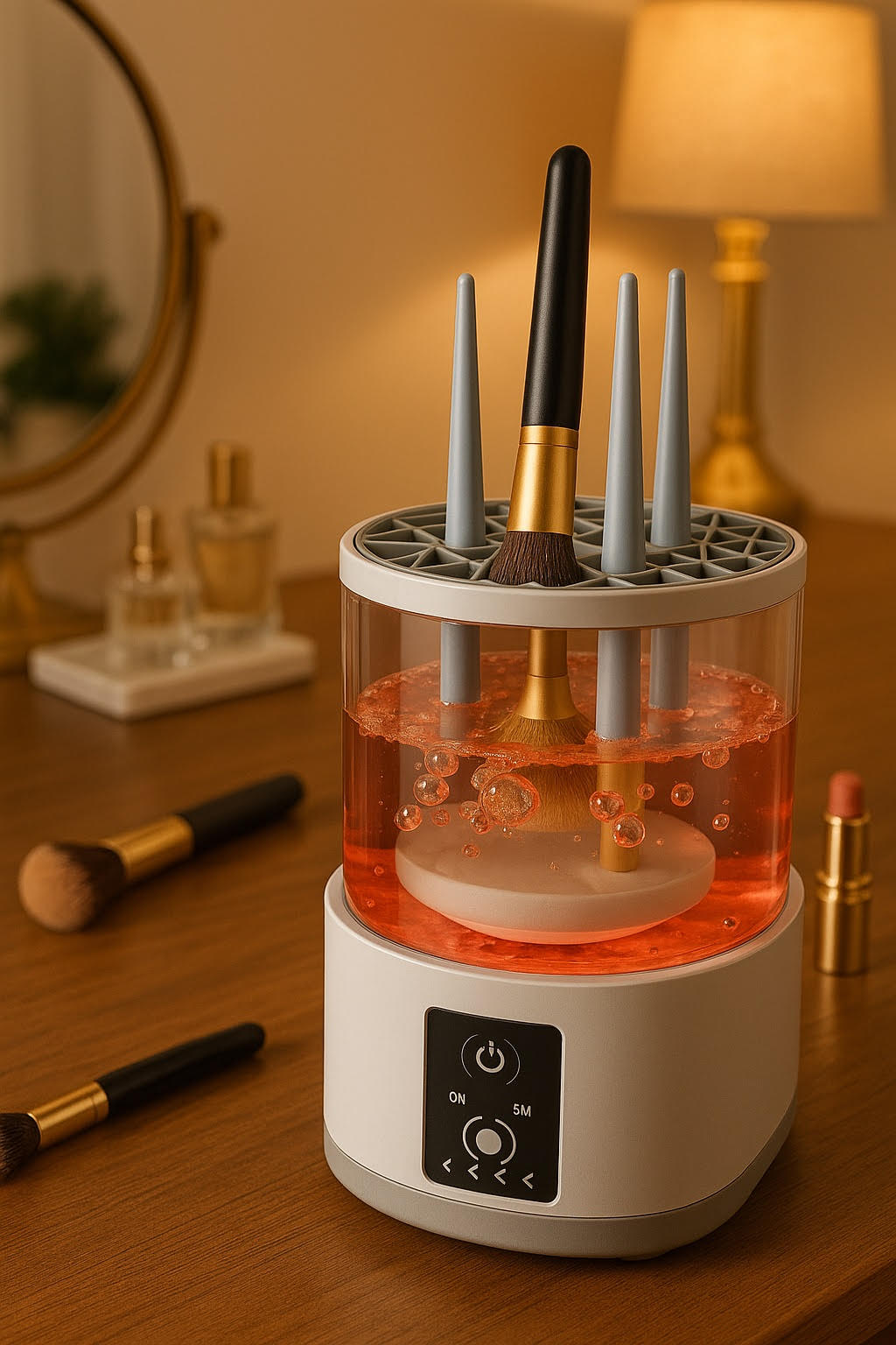 GlamSpin Pro 3-in-1 Brush Cleaner