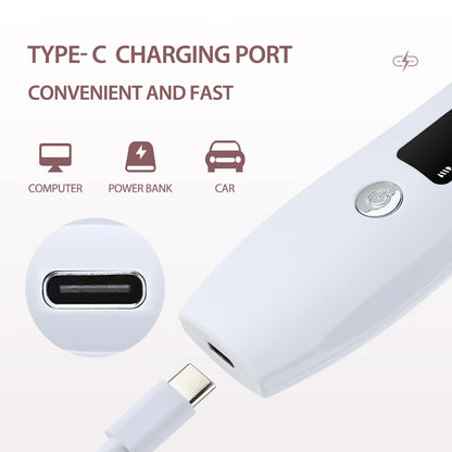 PoreSonic Glow Scrubber – Ultrasonic Facial Pore Cleaner