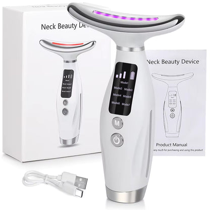 LiftGlow Pro™ – 3-in-1 EMS Facial Lifting & Skin Tightening Device