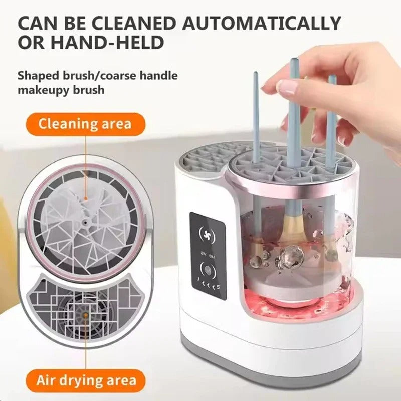 GlamSpin Pro 3-in-1 Brush Cleaner